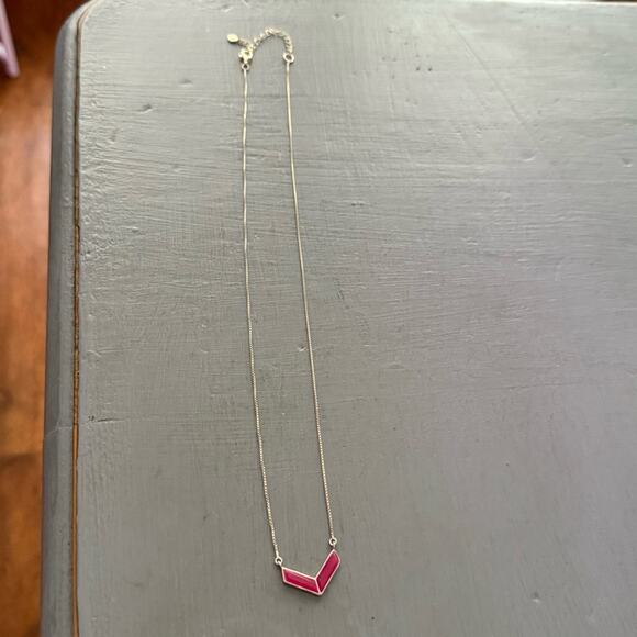 Silpada 925 Sterling Silver Chevron Pendant Necklace - Picture 5 of 10